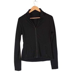 lululemon black zip up jacket
